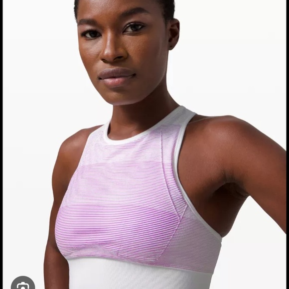 🔥Lululemon Ebb To Train Bra *Sun * Color changing size 10 BNWT - Picture 3 of 8